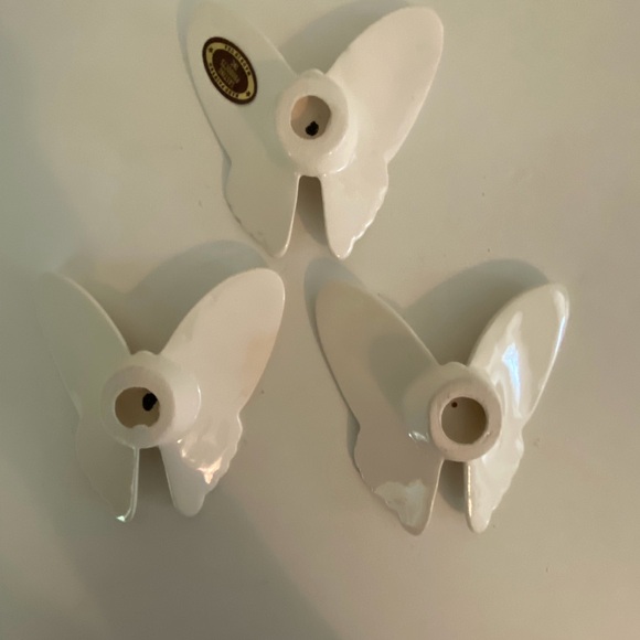 Vintage Lasting Products Porcelain Butterflies Wall Decor Cottage Gallery Wall - Picture 7 of 15